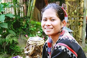 T'boli girl photograph by Bruce Curran T'boli girl