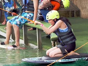 wakeboarding kneeboard